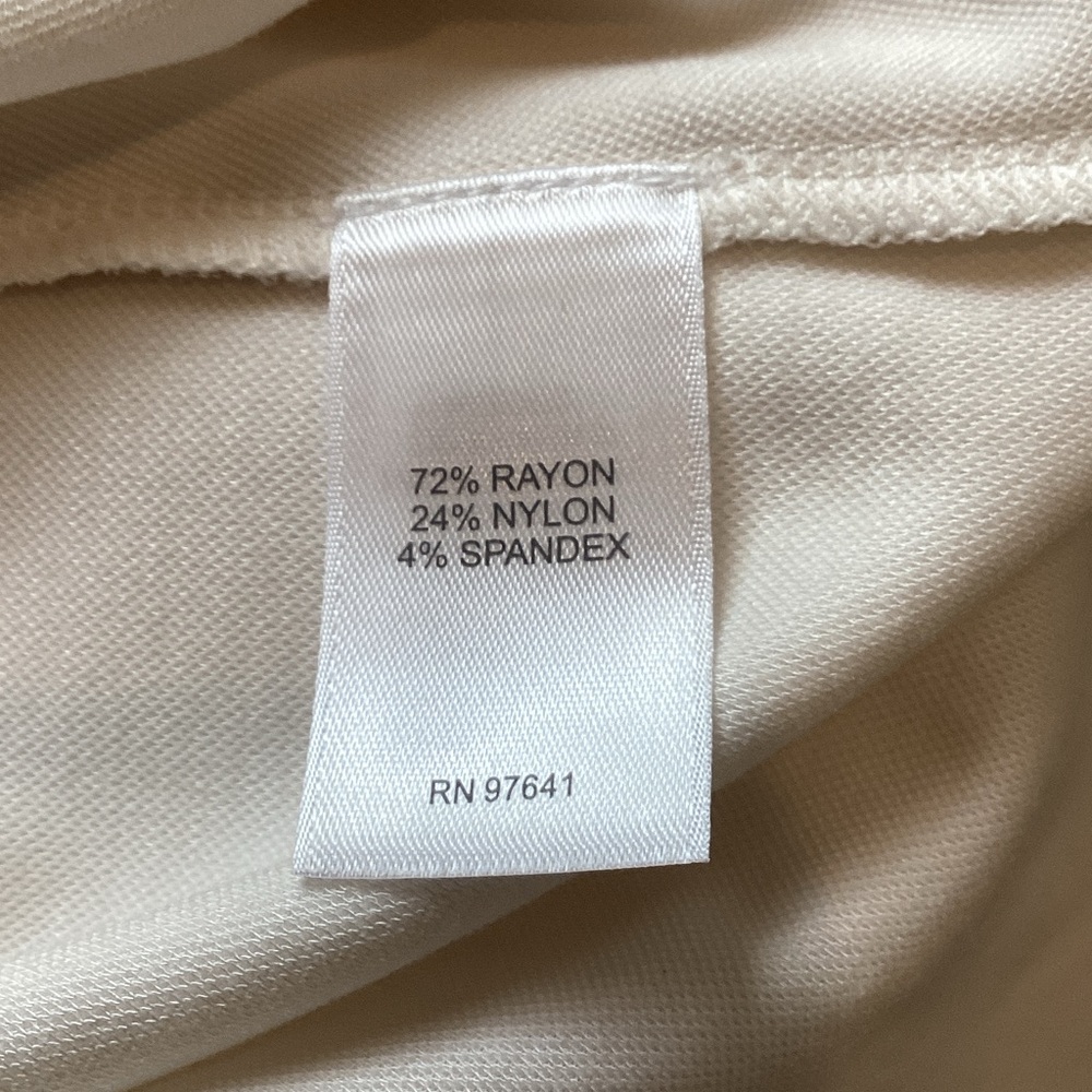 J. Jill Light Cream Button-Down Long Sleeve Top - Picture 7 of 7